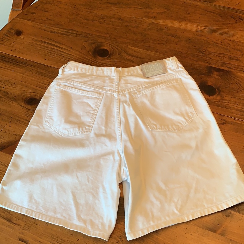 ** Authentic Forenza White Jean Shorts L - Picture 2 of 16